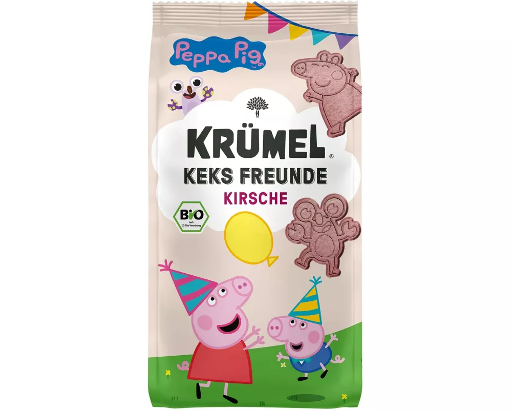 KRÜMEL Kekse Freunde Kirsche Peppa Pig 125 g