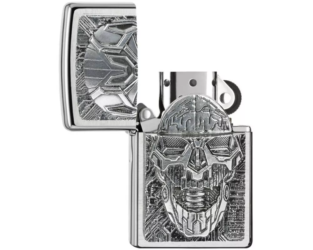 ZIPPO 200 Technic Skull Trick