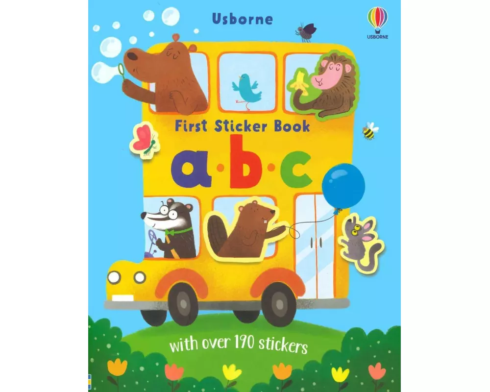 First Sticker Book abc