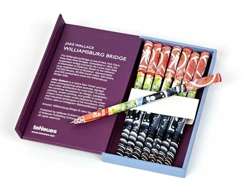 Williamsburg Bridge 8-Pen Set