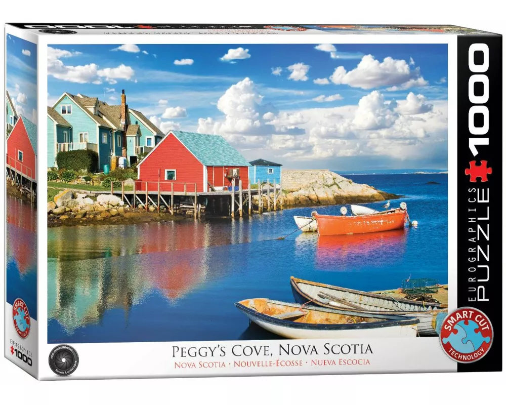 Puzzle 1000 Teile - Peggy's Cove Nova Scotia