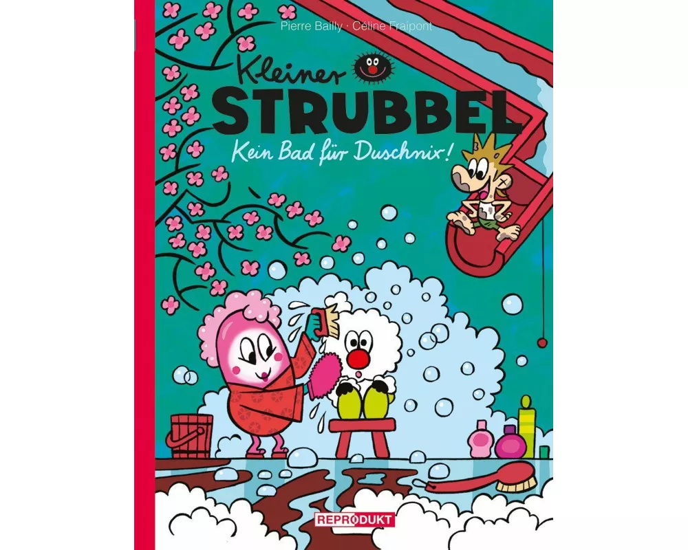 Kleiner Strubbel: Kein Bad für Duschnix!