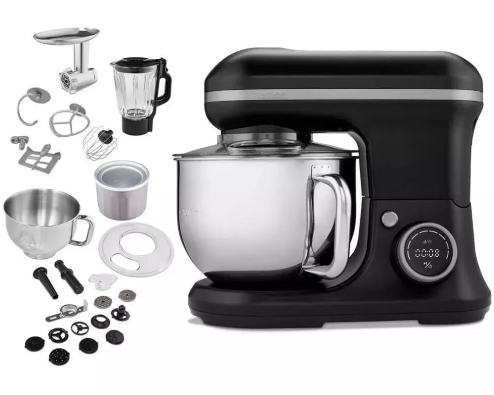 Medion Küchenmaschine 3in1, Schwarz