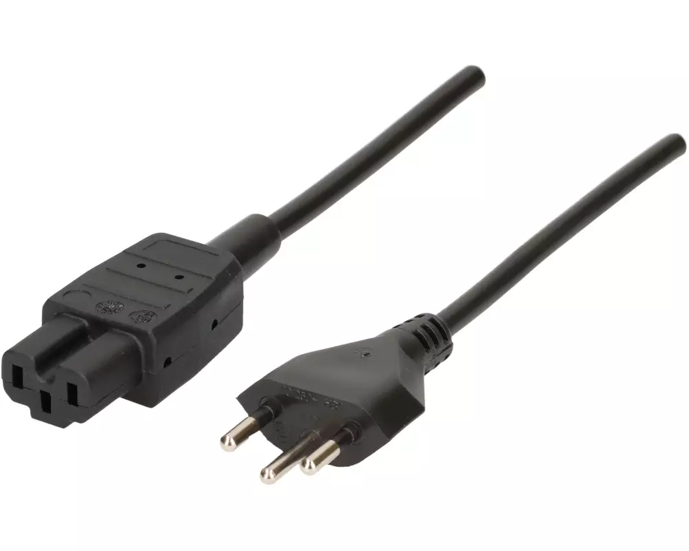 Max Hauri Netzkabel 2 m C15A-T12