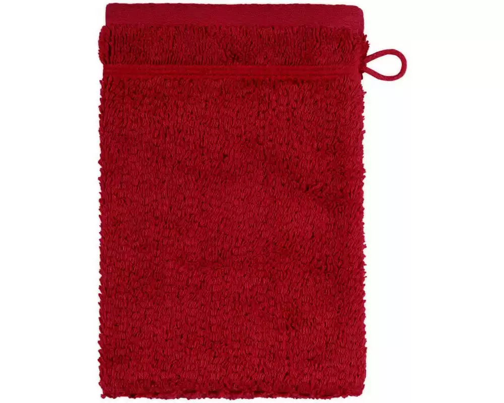 Frottana Waschhandschuh Pearl 15 x 20 cm, Rot