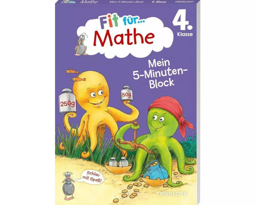 Fit für Mathe 4. Klasse. Mein 5-Minuten-Block