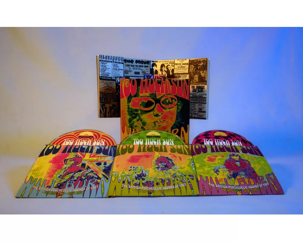 TOO MUCH SUN WILL BURN - 3CD Box