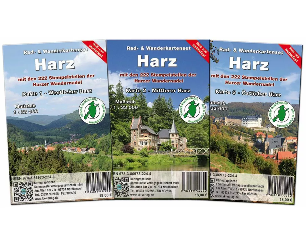 Kartenset Harz