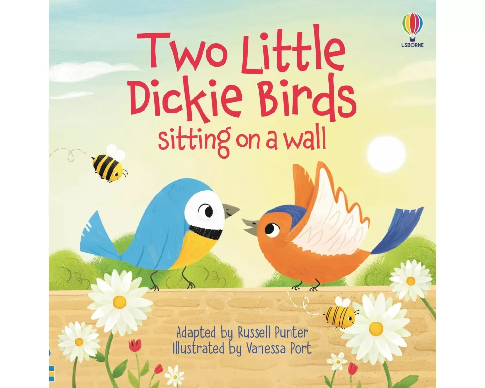 Two Little Dickie Birds sitting on a wall