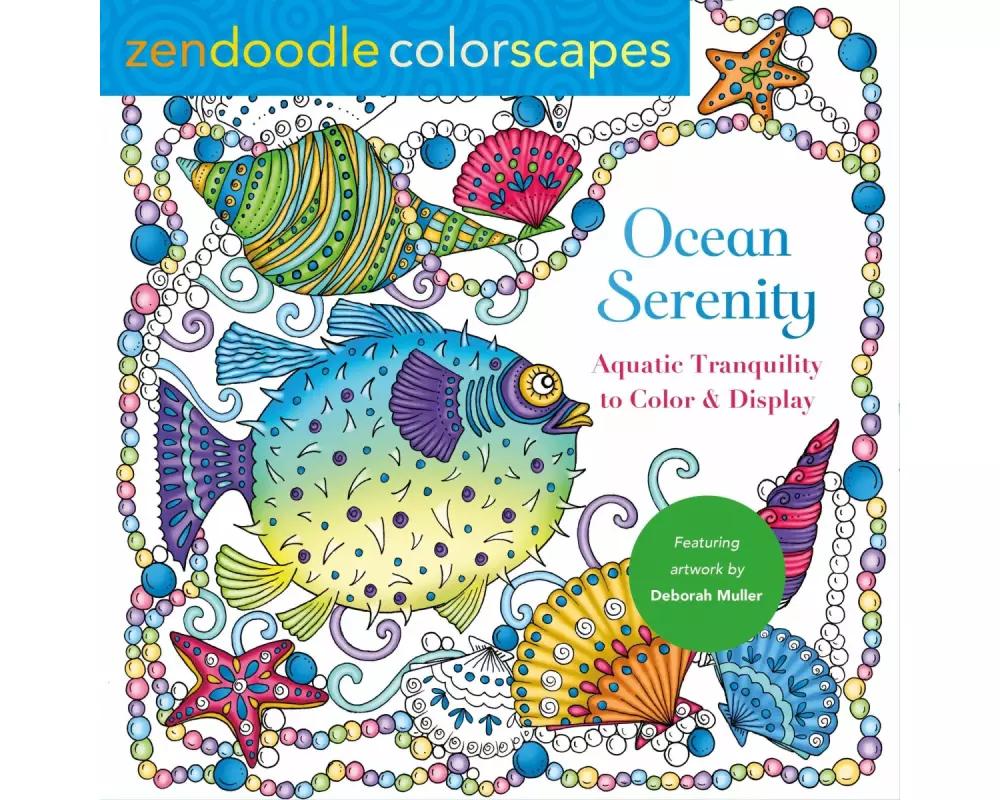 Zendoodle Colorscapes: Ocean Serenity