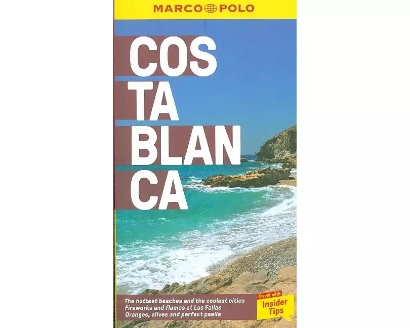 Costa Blanca Marco Polo Pocket Travel Guide - with pull out map