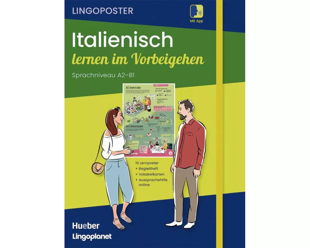 Lingoposter: Italienisch lernen im Vorbeigehen