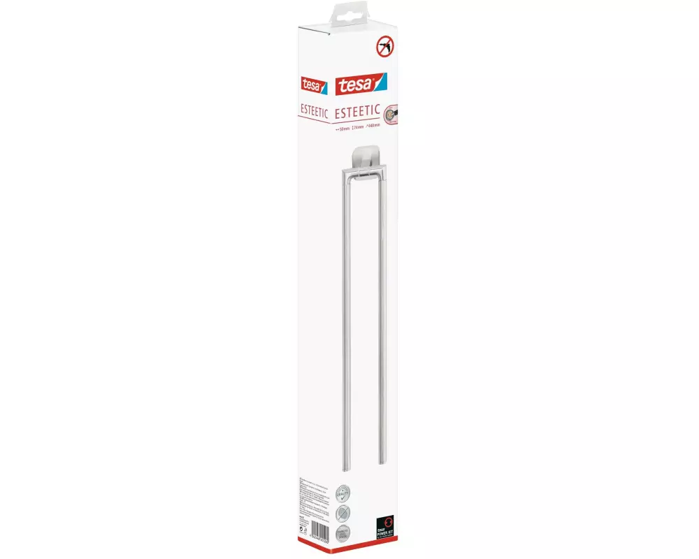 tesa Handtuchhalter Esteetic Silber