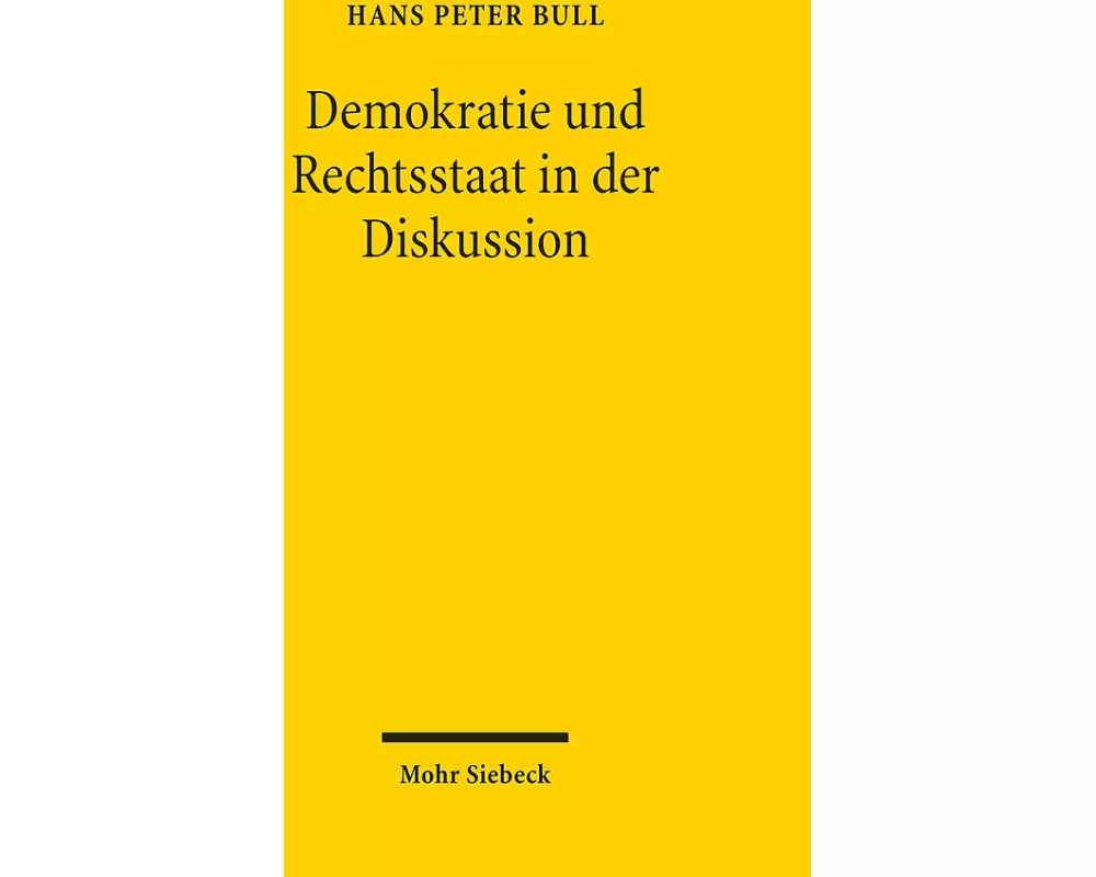 Demokratie und Rechtsstaat in der Diskussion