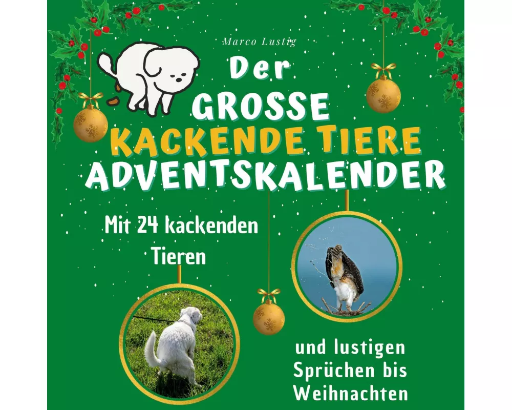 Der grosse kackende Tiere-Adventskalender