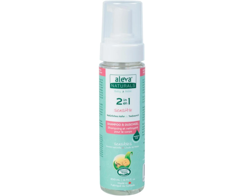 Aleva Naturals 2in1 Shampoo und Duschgel 200 ml