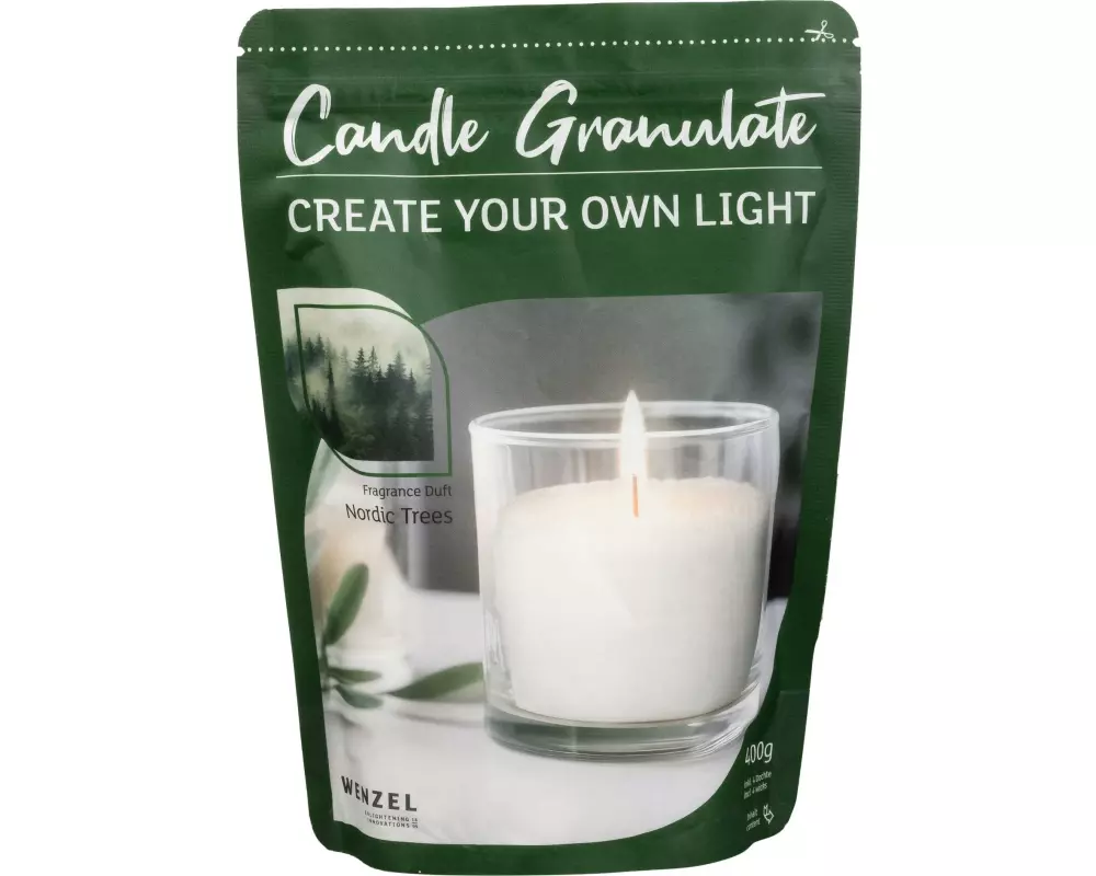 Wenzel Kerzen Wachsgranulat Nordic rees 400 g