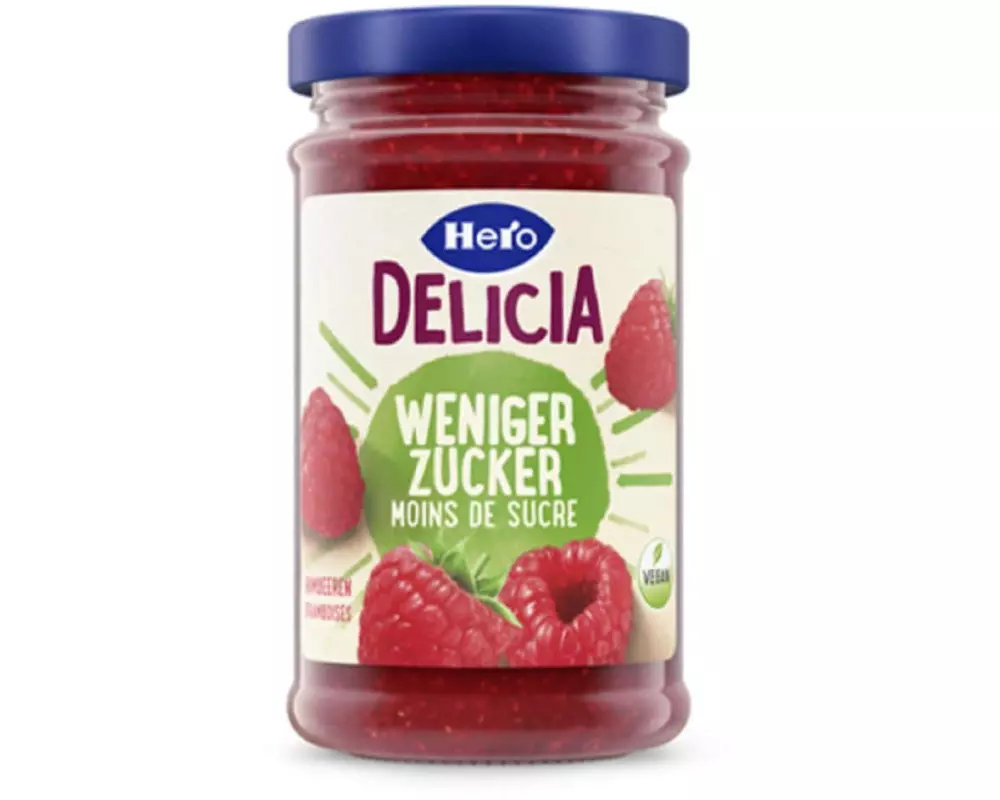 Hero Brotaufstrich Himbeerkonfitüre 220 g