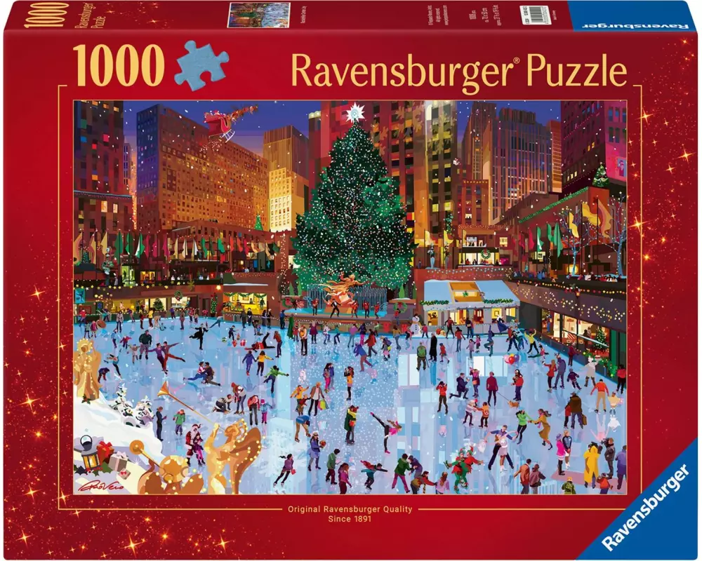 Ravensburger Puzzle Rockefeller Center 1000 Teile 70 x 50 cm