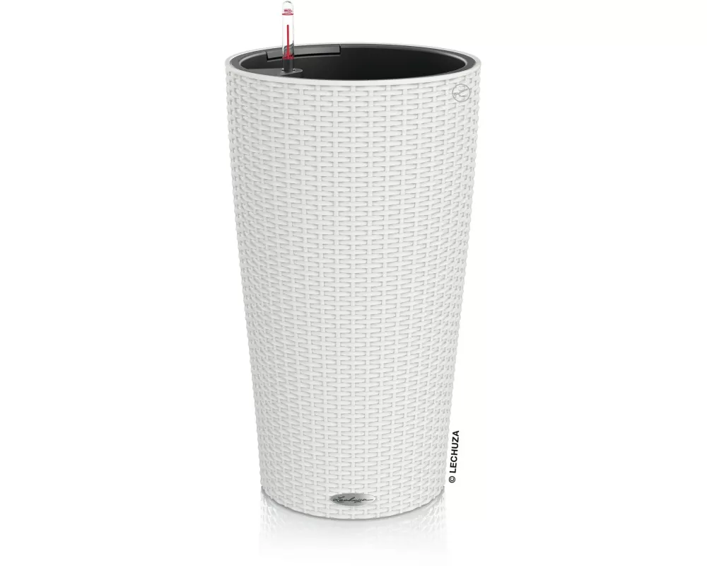 Lechuza Pflanzentopf Cilindro Cottage 23, Weiss