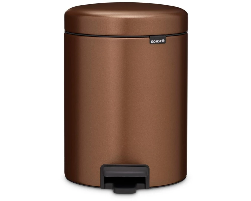 Brabantia Kosmetikeimer NewIcon 5 l, Warm Bronze