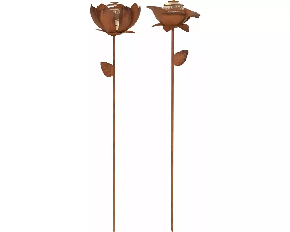 Star Trading Gartenlicht Solar Oxida, 51 cm, Rost