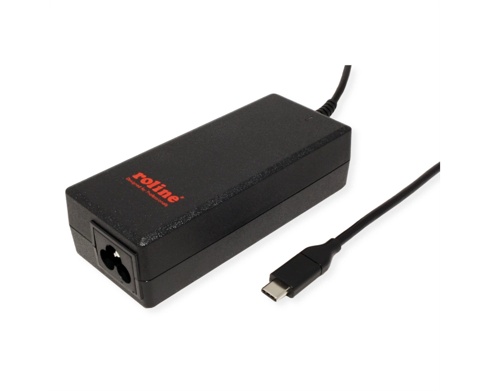 ROLINE USB Charger mit C5/C6 Anschluss, 1x USB-C, 65 W