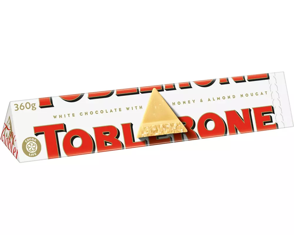 Toblerone Schokolade Toblerone weiss 360 g