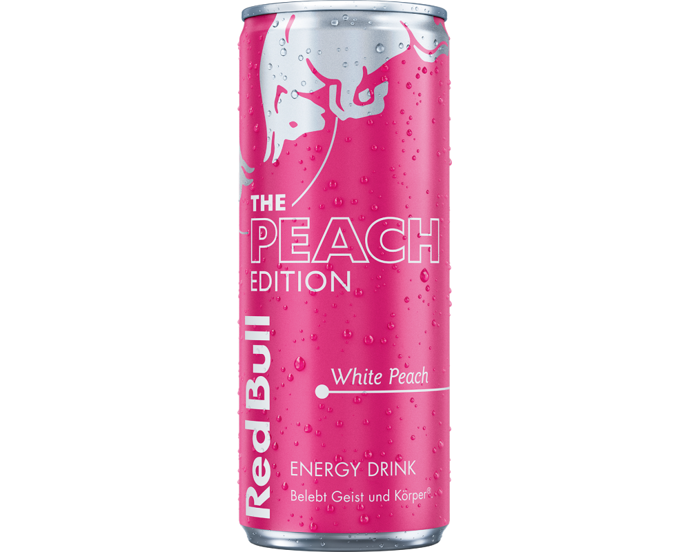RED BULL Energy Drink RC250264 Peach Edition 25cl, 24 Stk.
