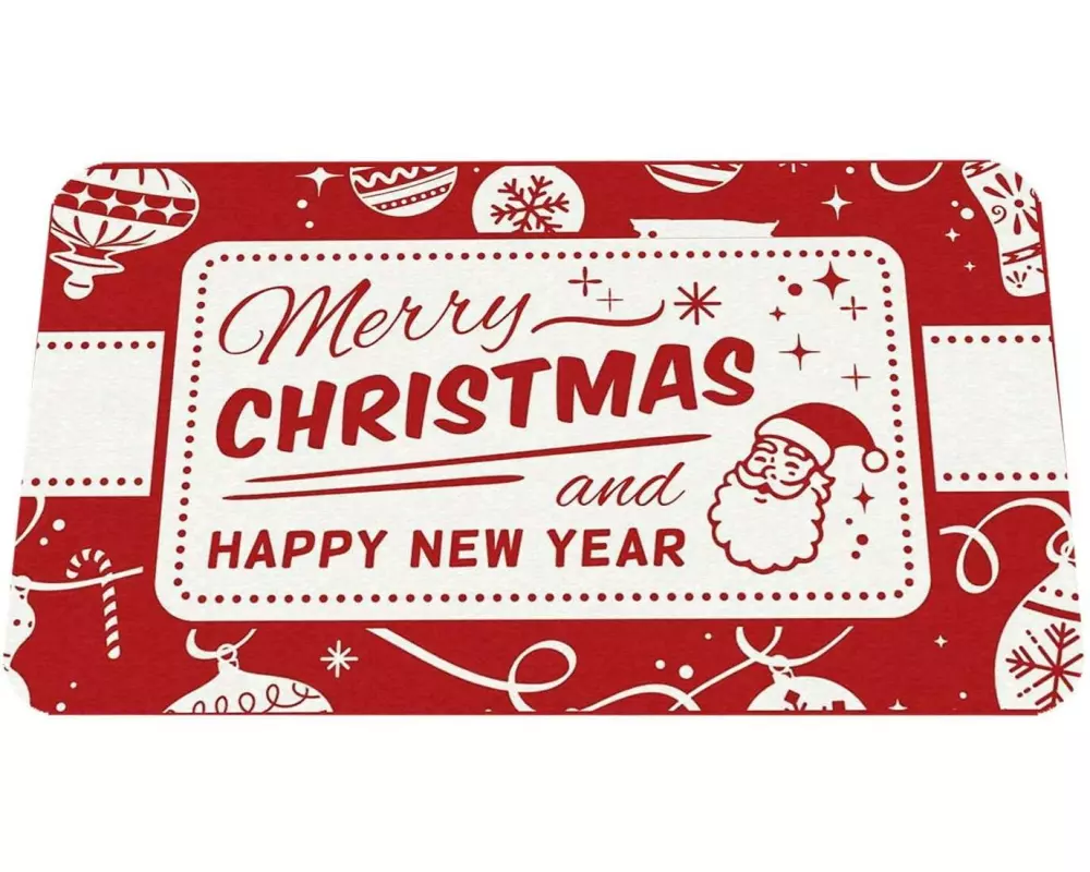 Conceptum Hypnose Türmatte Merry Christmas Rot