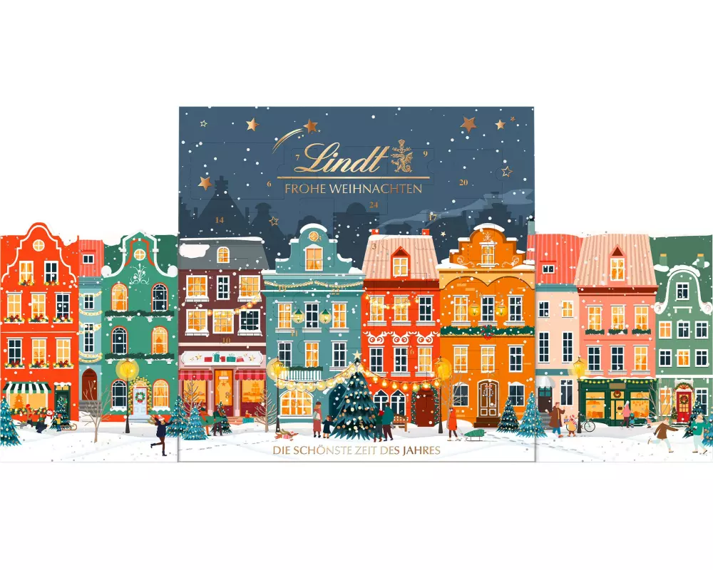 Lindt Adventskalender Winterdorf Edition 153 g