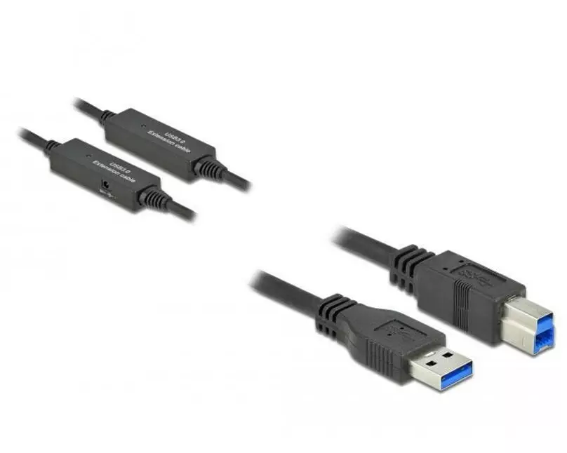 Delock USB 3.1-Kabel USB-A - USB-B 10 m