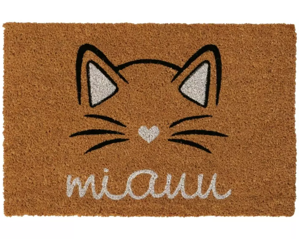 Boltze Fussmatte Miauu 40 cm x 60 cm