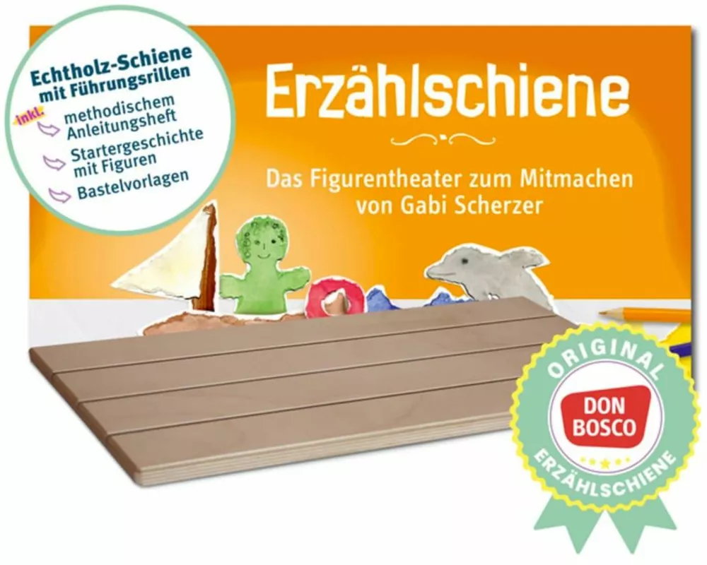 Original Don Bosco Erzählschiene. Das Figurentheater zum Mitmachen. Einzelexemplar mit Starter-Geschichte