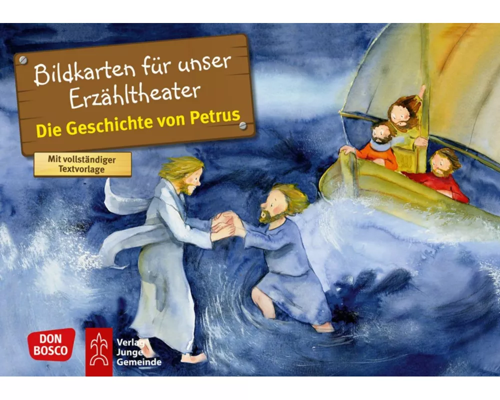 Die Geschichte von Petrus. Kamishibai Bildkartenset