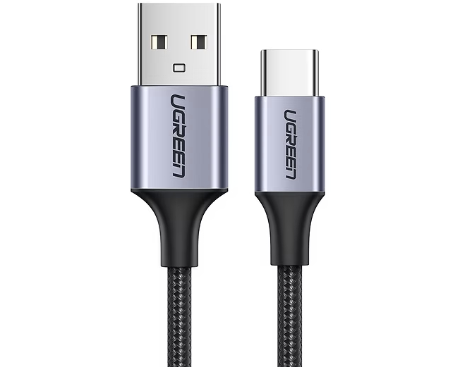 UGREEN Cable Fast Charging 3A Max 60127 1.5m,USB-A to USB-C,Black