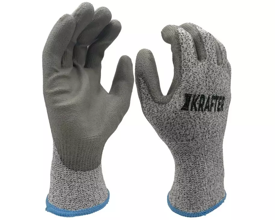 STRUCT Arbeitshandschuh Nylon, 10/XL, Grau