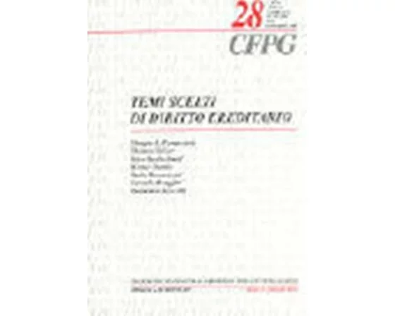 Temi scelti di diritto ereditario