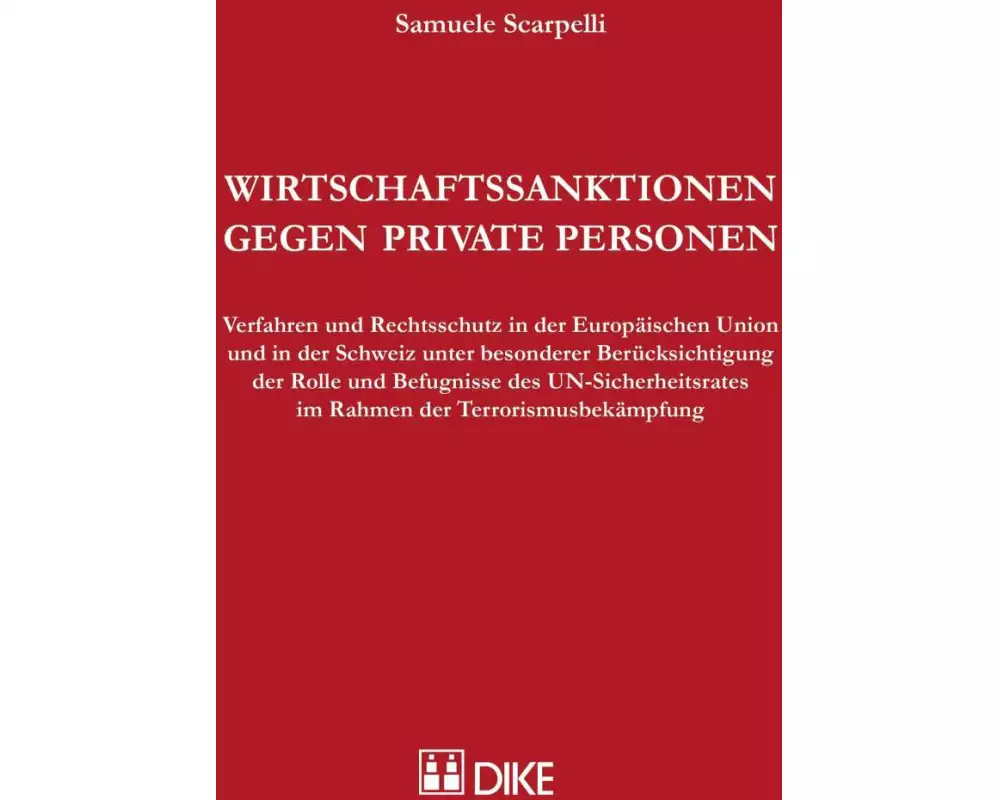 Wirtschaftssanktionen gegen private Personen