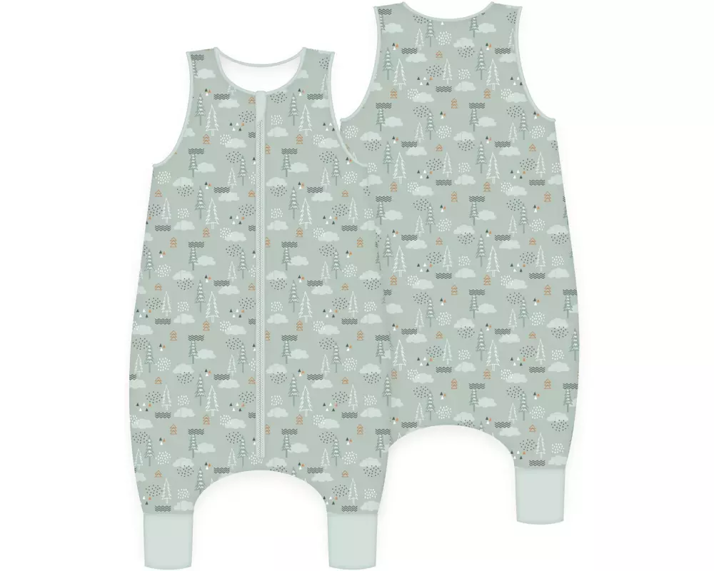 Herding Baby-Ganzjahresschlafsack Nordic Forest 70 cm