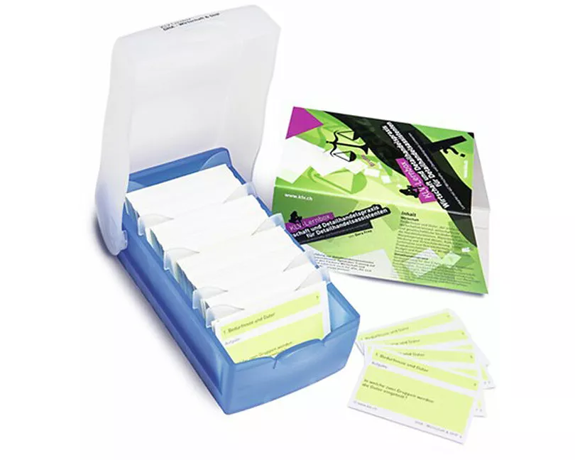 Lernbox Wirtschaft und Detailhandelspraxis für DHA
