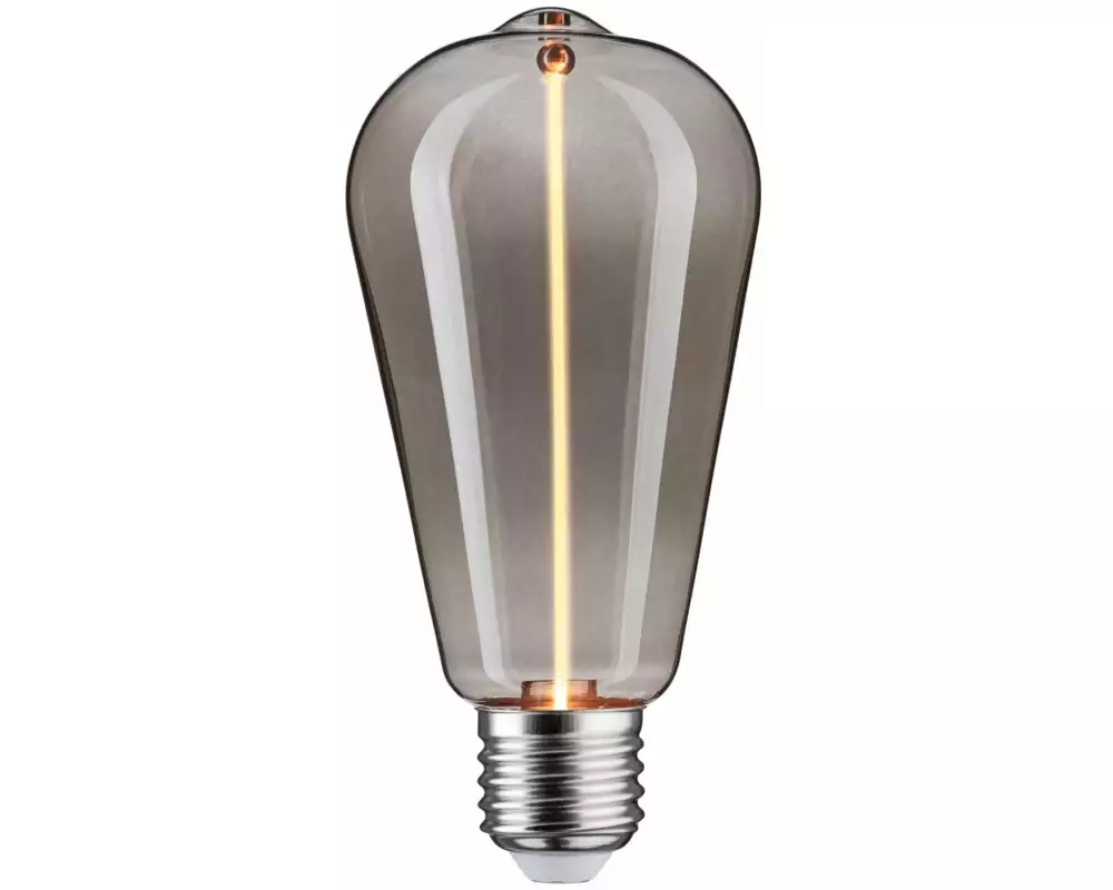 Paulmann Floating Shine LED Kolben E27 2.8W 1800K Rauchglas