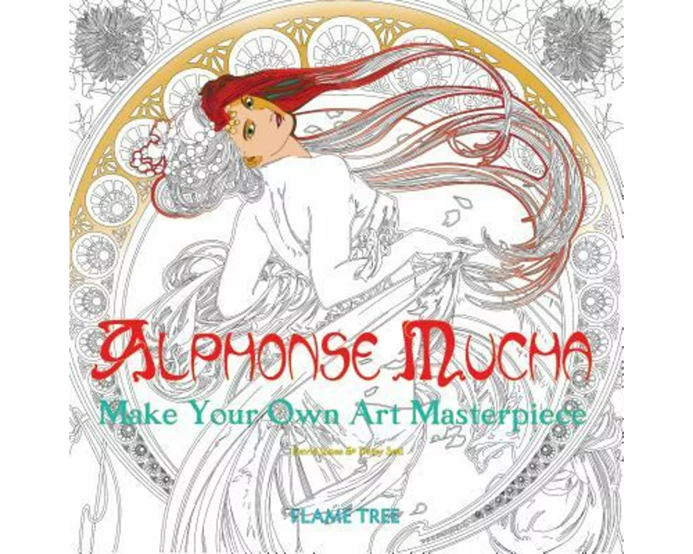 Alphonse Mucha (Art Colouring Book)