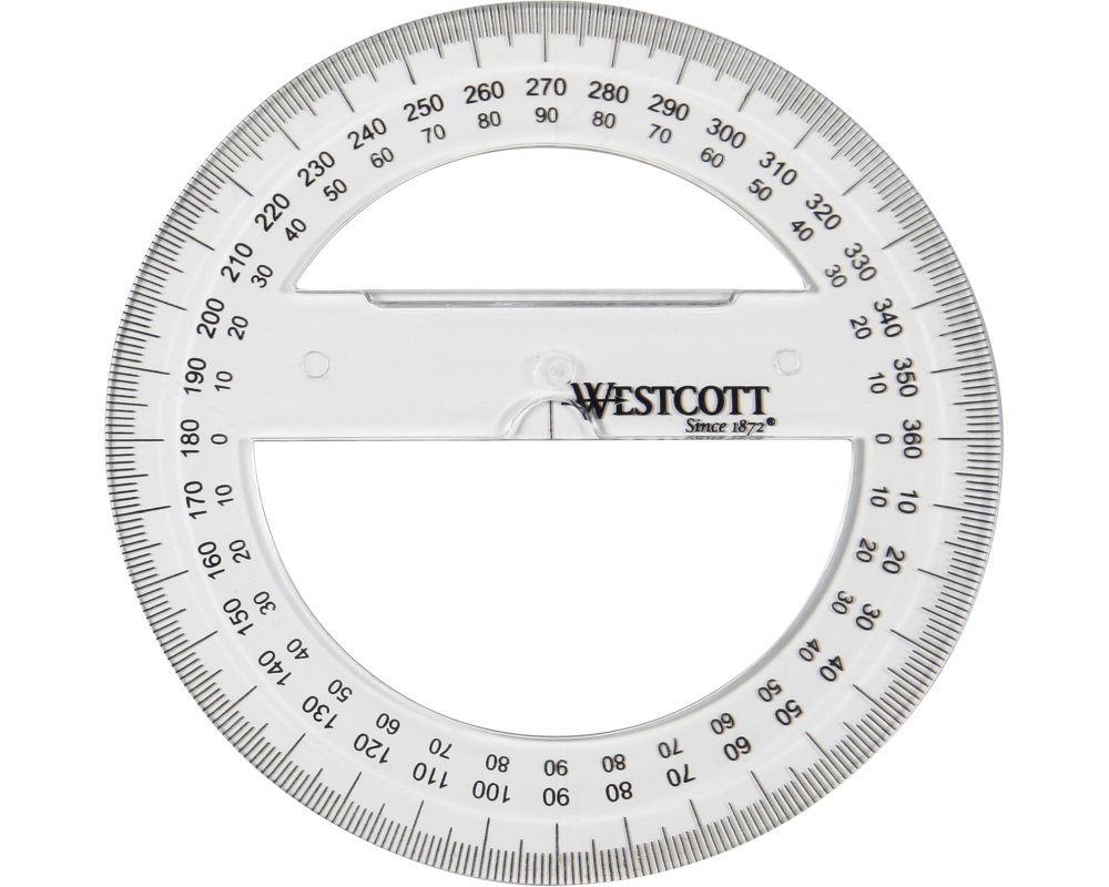 WESTCOTT Kreis-Winkelmesser 10cm E10135 00