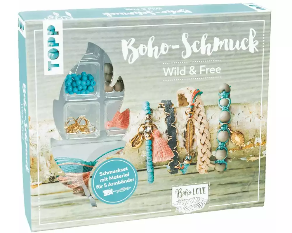 Frechverlag Schmuck Bastelset Boho Wild & Free