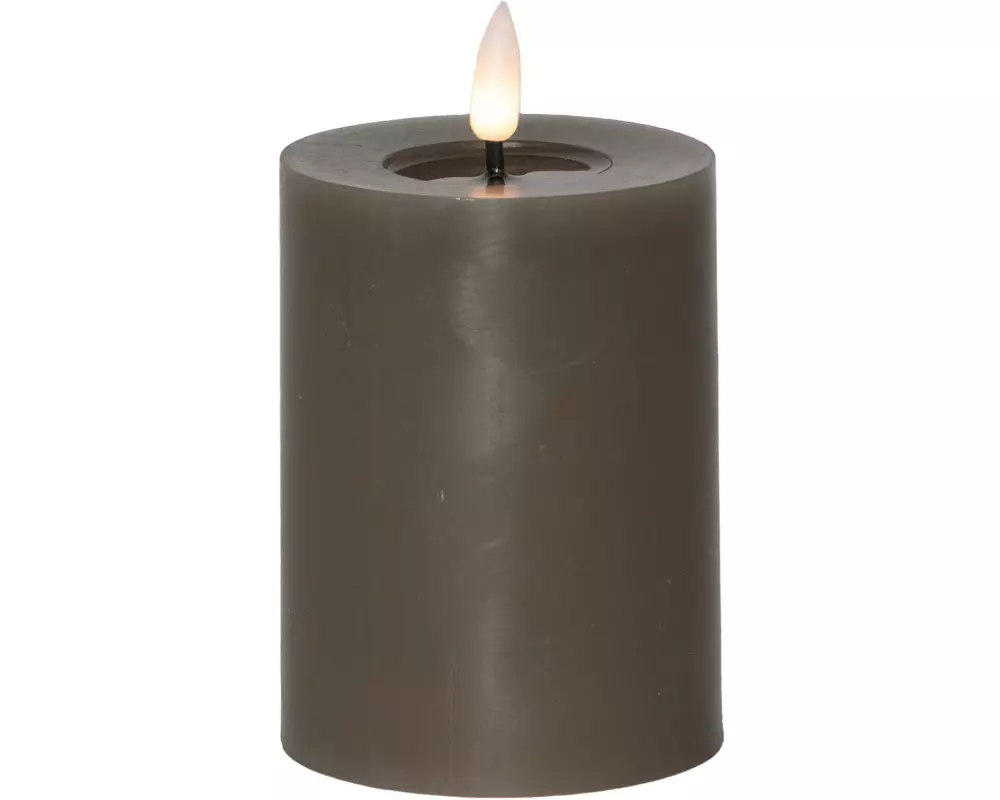 Star Trading LED-Kerze Flamme Flow, Braun