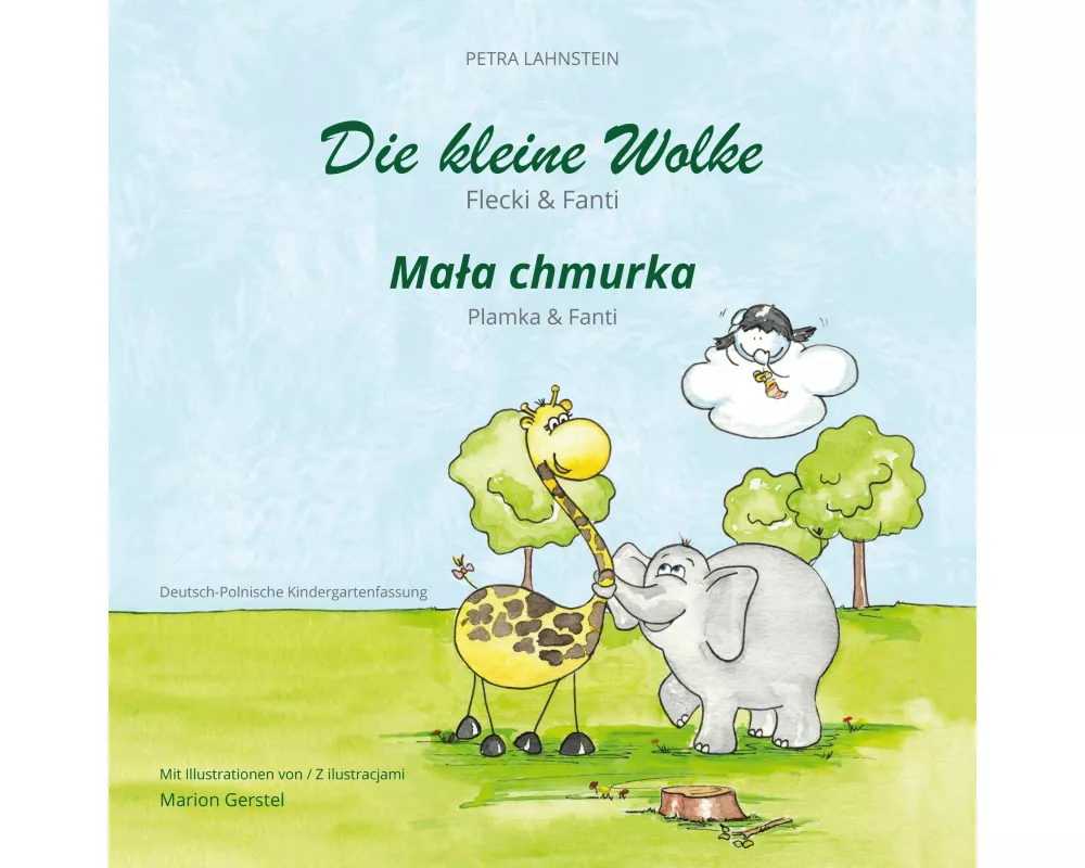 Die kleine Wolke 2 - Flecki und Fanti. Deutsch-Polnische Kindergartenversion