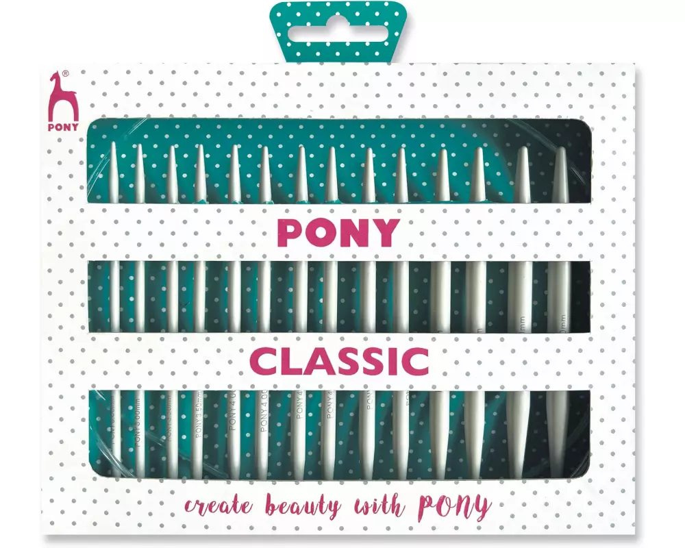 Pony Rundstricknadel 3-7 mm