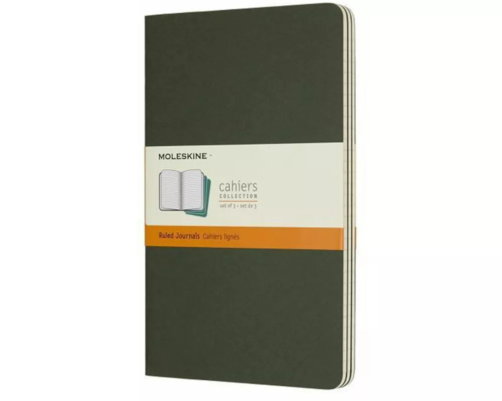 Moleskine Myrtle Green Rld Cahier Jrnl 3