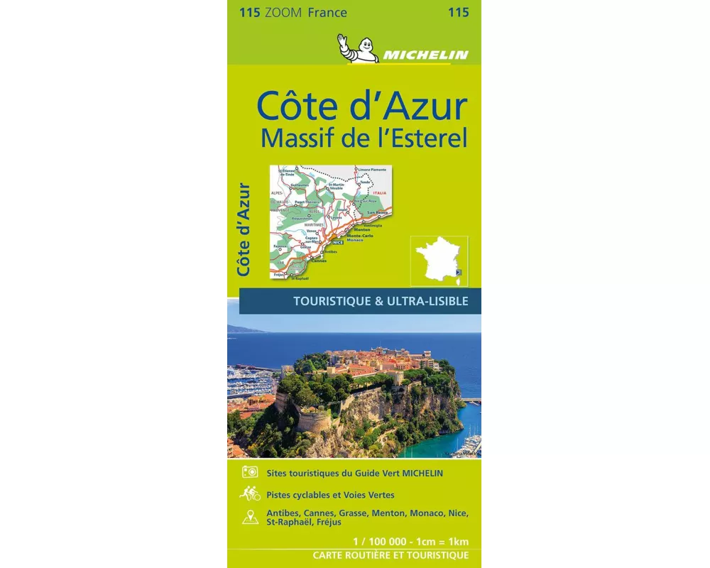 Michelin Côte d'Azur - Esterelmassiv